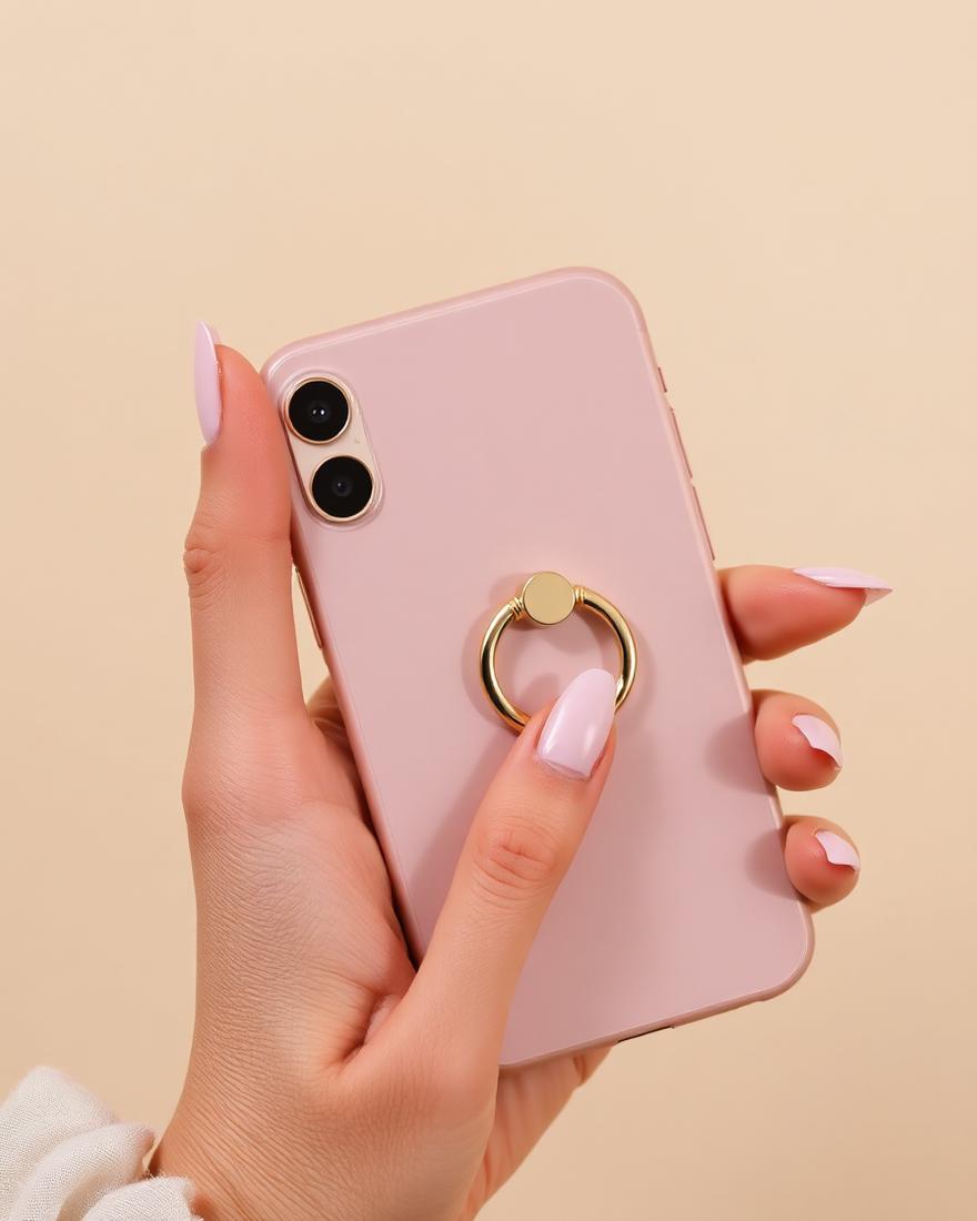Gold Ring Holder in Gold